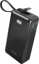 Sbs TTBB10000LCDTCPD20K Powerbank 10000 mAh USB-A USB-C Nero