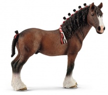 Schleich 13808 Farm World Action Figure Castrone Clydesdale per Bambini da 3+ Anni