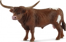 Schleich 13866 Farm World Action Figure Toro Texas Longhorn per Bambini da 3+ Anni