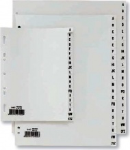 Sei rota 581401 Record divisore Bianco 50 pz