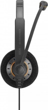 Sennheiser 1000550 Cuffie con filo, Microfono, Antirumore, Nero - IMPACT SC 30 USB ML