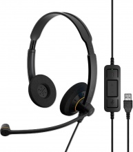 Sennheiser SC60USBML Cuffie con Microfono per Ufficio  Call Center Nero 504547 SC 60 USB