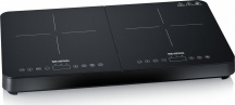 Severin DK 1027 Fornello Elettrico Induzione 2 Piastre 3400 W Vetroceramica Nero