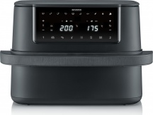 Severin FR 2490 Friggitrice ad Aria 9 Litri 2600 Watt 60 - 200 �C con Timer Nero