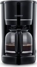 Severin KA 4320 Macchina Caff� Americano Macinato in Polvere 10 Tazze 1,25L Nero