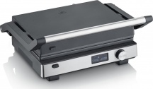 Severin KG 2380 Bistecchiera Elettrica 2000W Rivestitura Antiaderente Silver
