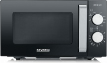 Severin MW 7762 Forno Microonde Combinato con Grill 20 lt Potenza 800W NeroInox