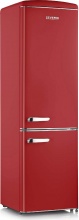 Severin RKG 8920 Frigorifero Combinato 244 Lt Cl E Statico Rosso  Linea Retr�