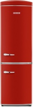 Severin RKG8997 Frigorifero Combinato 225 Litri Classe E No Frost Rosso