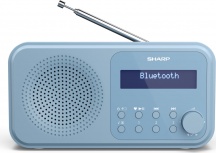 Sharp DR-P420(BL) Radio Portatile Digitale DAB  DAB+  FM Bluetooth 2 Watt Blu
