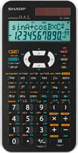 Sharp EL506TSBWH Calcolatrice Scientifica 12 Cifre 469 funzioni e Sistema D.A.L. EL 506XBWH