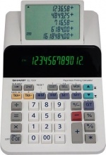 Sharp EL-1501 Calcolatrice da Tavolo con Stampa Desktop 12 Cifre colore Bianco