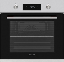 Sharp K-60P19INM-IT Forno Elettrico Ventilato da Incasso 69 Lt 60 cm Classe A Inox K-60P19INM