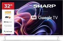 Sharp LC-32HF2265EW Smart TV 32 Pollici HD Ready LED Google TV Bianco