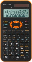 Sharp SH-EL520XYR Calcolatrice Scientifica Tascabile 10 cifre Nero Arancio