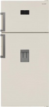 Sharp SJ-NTA35CHDJE Frigorifero Doppia Porta 587 Litri Classe E No Frost Beige