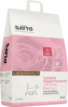 Signor Gatto 1PACSG.CR05SGFT Lettiera Gatti 5 Lt Naturale Fragranza al Talco Fine Touch