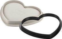 Silikomart 20407130065 Stampo in Silicone Kit Tarte Mon Amour 18,8 x 15,8 x 2,6 cm - 3Design