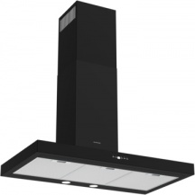 Silverline 3170.9.733.06 Cappa Filtrante a Parete Larghezza 90 cm Classe A Nero