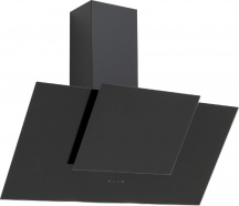 Silverline 3424 90 Cappa Cucina 90 Filtrante a Parete Profondit� 40 cm Vetro Nero