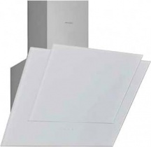 Silverline 3424 W.9 Cappa Cucina 90 Cappa AspiranteFiltrante Parete Vetro Bianco