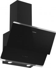 Silverline 3490.6.733.01 Cappa AspiranteFiltrante a Parete 60 cm B Nero  OSLO