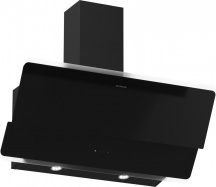 Silverline 3490.8.733.01 Cappa Cucina Aspirante a Parete 80 cm Classe A Nero