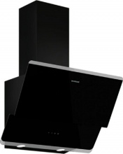 Silverline 3490.9.733.01 Cappa Cucina Aspirante a Parete 90x39 cm Classe A Nero