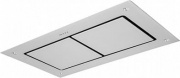 Silverline 4226.1 Cappa Cucina Aspirante Incasso Soffitto 100x70 cm Vetro Bianco