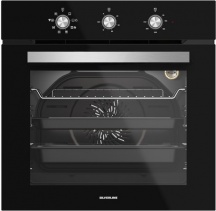 Silverline BO6503B03 Forno Elettrico Ventilato da Incasso 72 Lt 60 cm Cl.A Nero