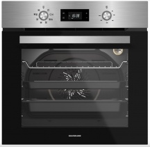 Silverline BO6504X02 Forno Elettrico Ventilato da Incasso 72 Lt 60 cm Cl.A Inox
