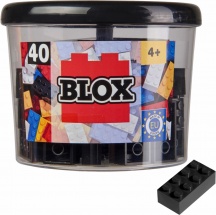Simba 104118895 Blox Mattoncino in Dose, Giochi di Costruzione, 40 Pezzi 4+ Anni