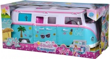 Simba 105733523 Steffi Love Playset Camper Hawaii con Steffi e Cagnolino 3+ Anni