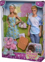 Simba 105733584 Steffi Love Picnic Fun Inclusi Steffi Kevin e Tanti Accessori 3+ Anni