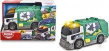 Simba 203302029 Dickie City Heroes Camion Ecologia Police Veicolo Giocattolo 3+