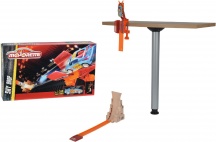 Simba 212058010 Majorette Stunt Heroes Pista Caduta Verticale Pista Giocattolo 3+ Anni