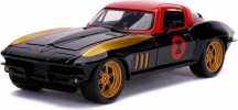 Simba 253225014 Jada Marvel Black Widow 1966 Chevy con Vedova Nera 1:24 8+ Anni