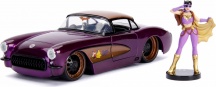 Simba 253255007 Jada Batgirl 1957 Chevy con Action Figure Di Batgirl 1:24 per Bambini 8+