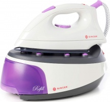 Singer SHG2627 Ferro da Stiro con Caldaia a Vapore 2200W colore PannaLilla