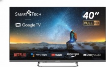 Smart Tech 40QG01V Smart TV 40 Pollici Full HD LED Google TV Nero
