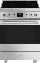Smeg C6IMXM2 Cucina a Induzione 4 Fuochi Forno Elettrico 60x60 cm Inox  Sinfonia