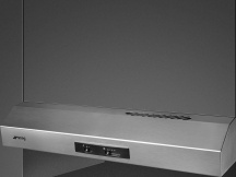 Smeg KTE60E2 Cappa Cucina Aspirante Sottopensile Incasso 60 cm Classe D Inox