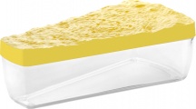 Snips 21390 Contenitore Salva Parmigiano Capacit� 0.9 Litri Giallo e Trasparente