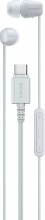 Sony IEREX15CW.CE7 Auricolari Cablati In-ear USB-C con Microfono colore Bianco