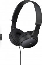 Sony MDR ZX110APB Cuffie con filo, Microfono, Colore Nero