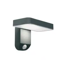Sovil 9916916 Applique Solare LED in Termoplastico 4.5 Watt 18x13x12 cm Grafite