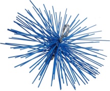 Spazzolificio Aiello 215 Scovolo per Pulizia Canna in Nylon Tondo mm 160