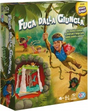 Spin Master 6065861 Fuga Dalla Giungla con Sabbia Cinetica Gioco da Tavolo Et� 4+