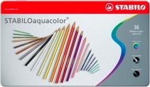 Stabilo 1636-5 Confezione 36 Stabilo Aquacolor Scat Met