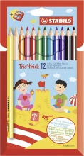 Stabilo 2032-12 Confezione 12 Stabilo Trio Maxi 12 Colori